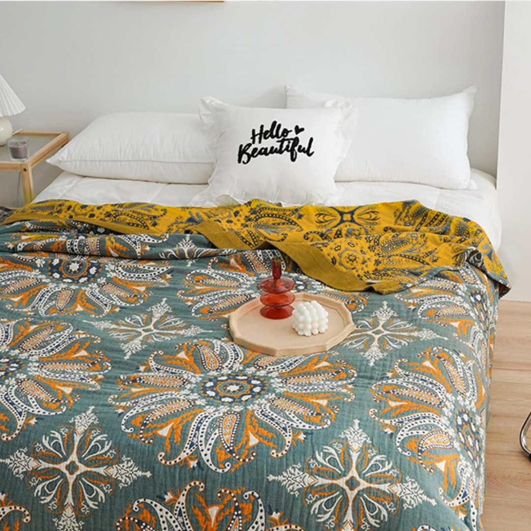 Floral Fiesta Quilted Blanket NCU0NT147