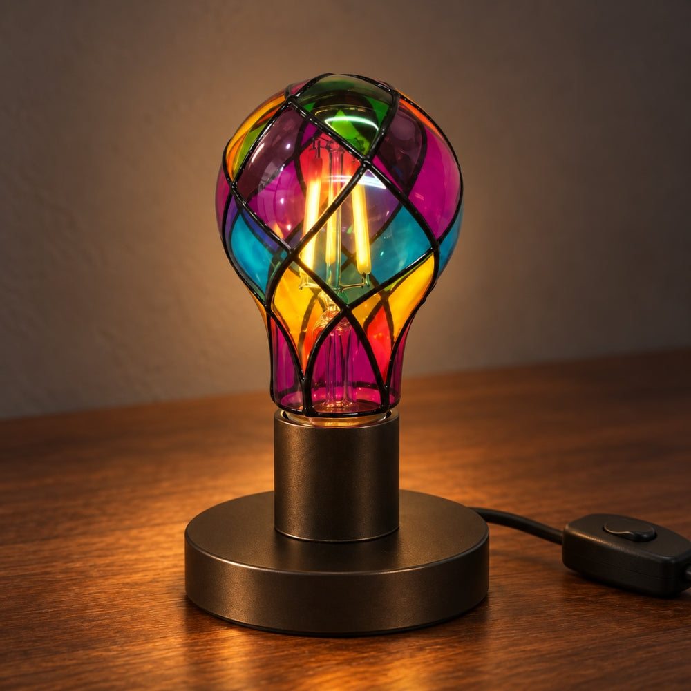 PrismGlow™ | Stained Glass Light Bulbs