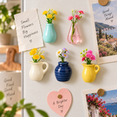 Mini Flower Pots Magnets