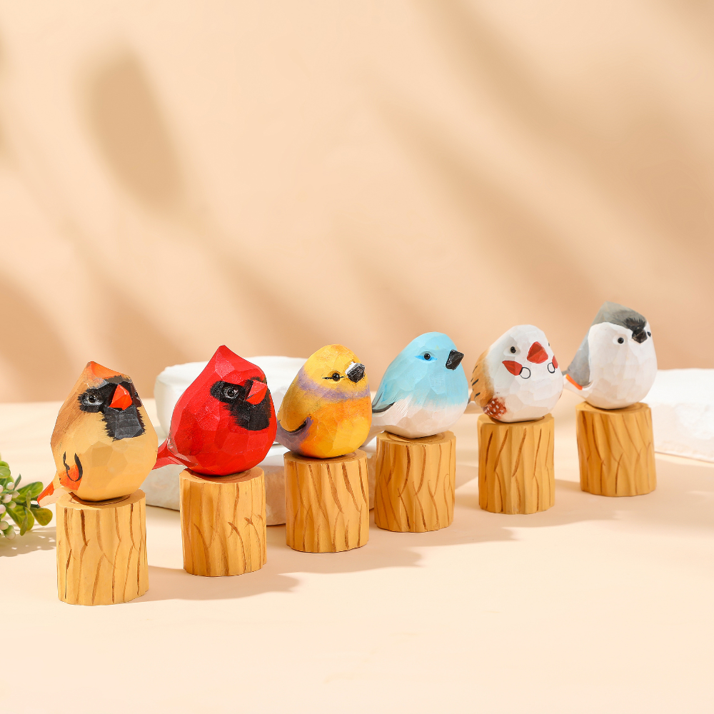 Miniature Bird Figurines