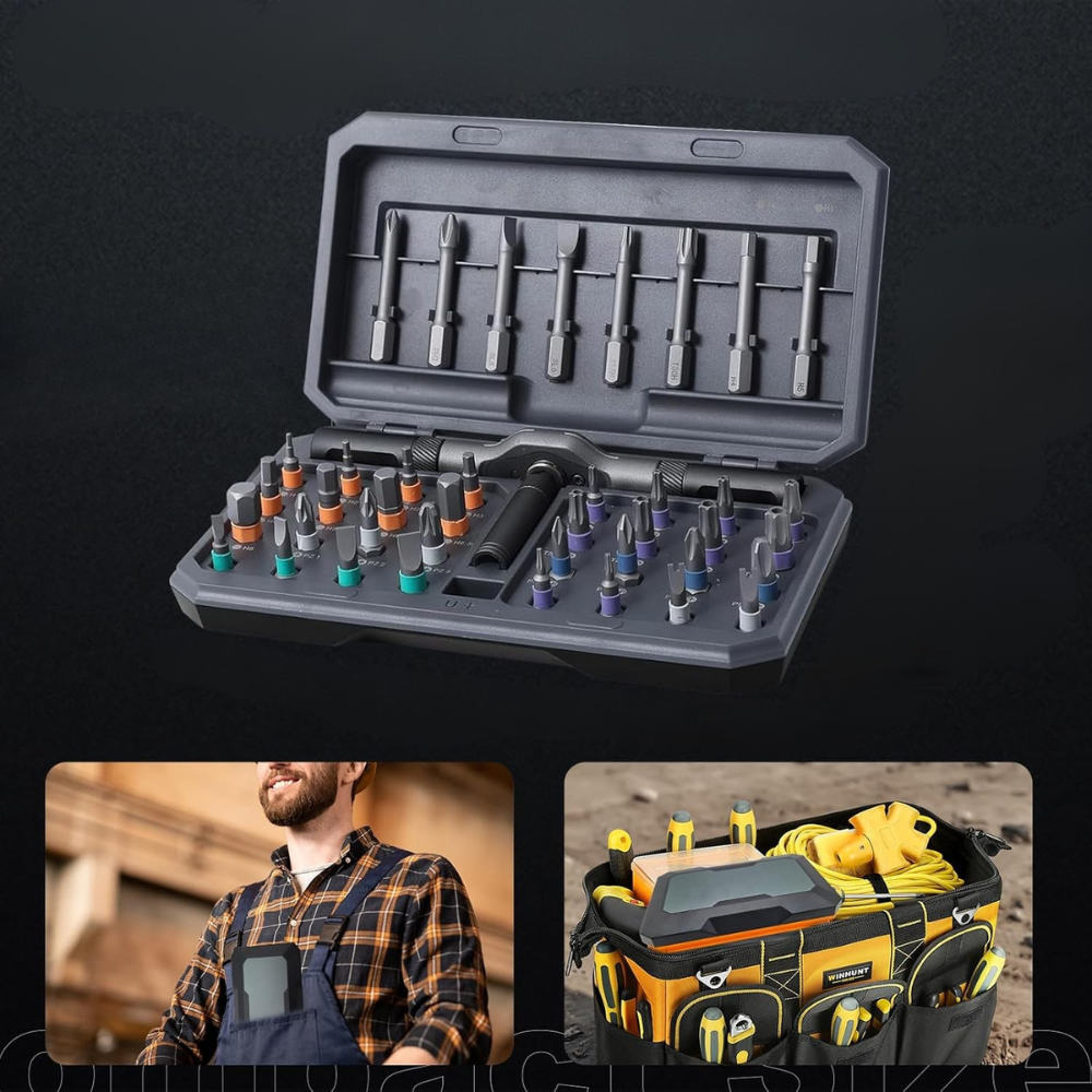 FixFlux™ | 42-in-1 Magnetic Screwdriver Set