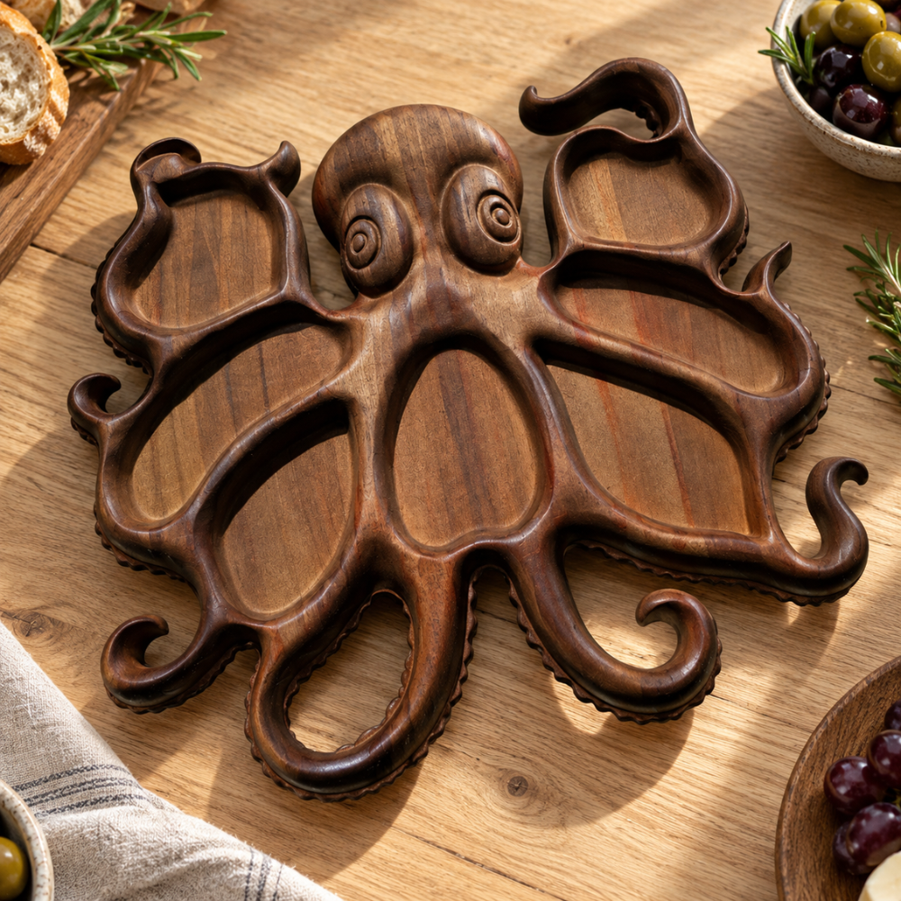 Octopus Charcuterie Platter