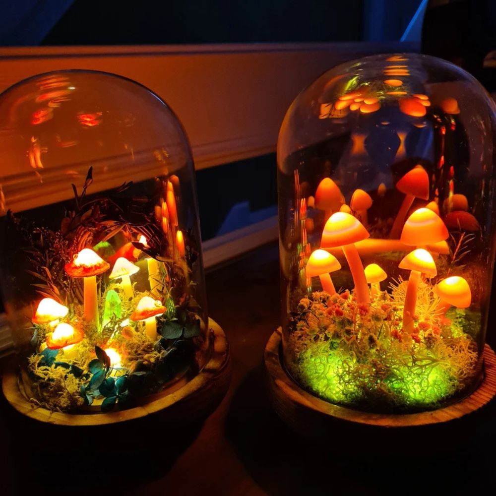 Enchanted Mushroom Lamp