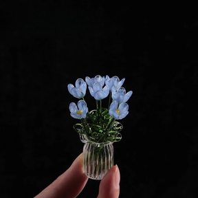 Glass Flower Bouquet