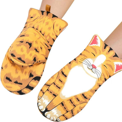 Cat Paw Kitchen Gloves (Pair)