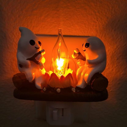 Ghost Campfire Nightlight