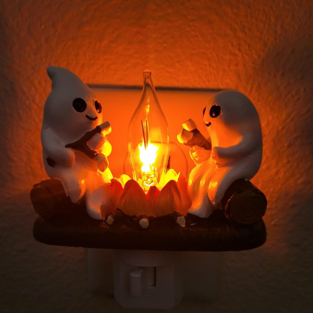 Ghost Campfire Nightlight