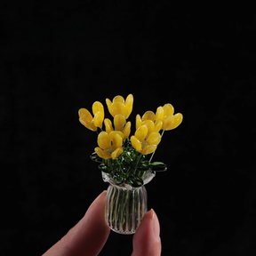 Glass Flower Bouquet