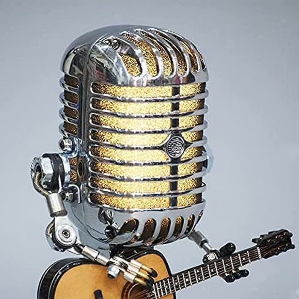 EchoGlow™ | Microphone Lamp