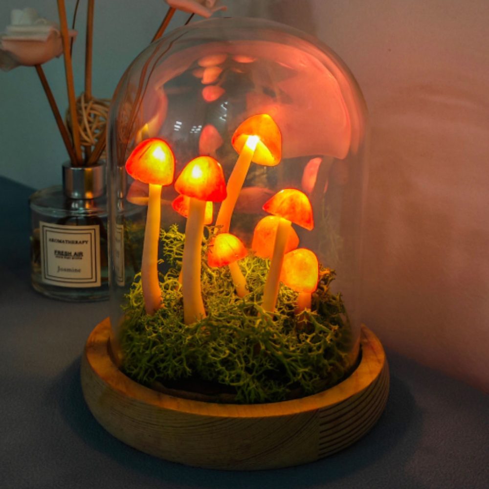 Enchanted Mushroom Lamp