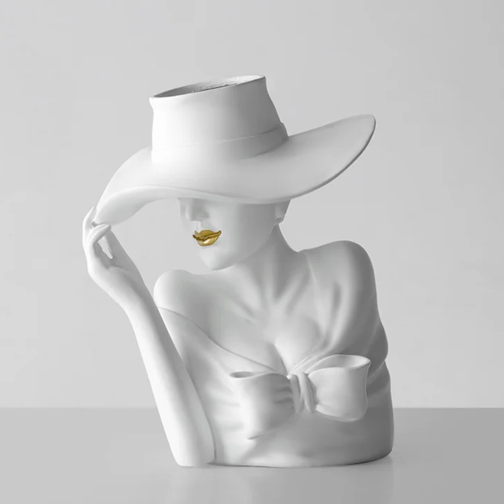 Modern Girl Flower Vase