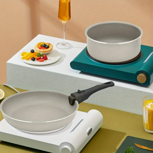 Detachable Handles Pan Set