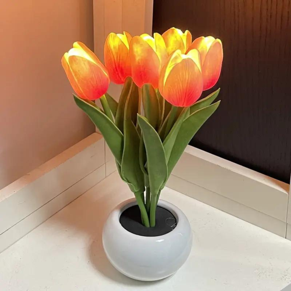 Twilight Tulip Lamp