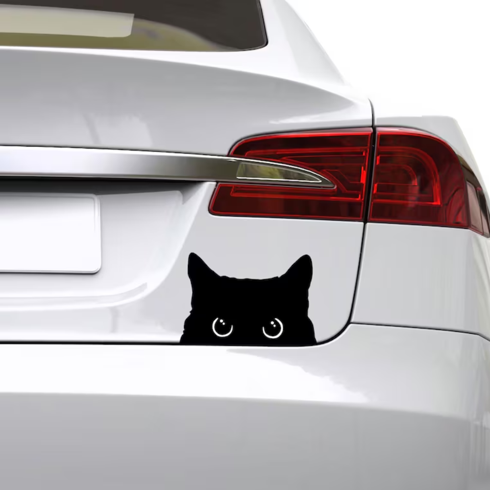 Sneaky Cat Sticker