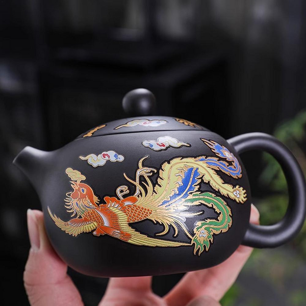 King fu phoenix buy tea set IOB