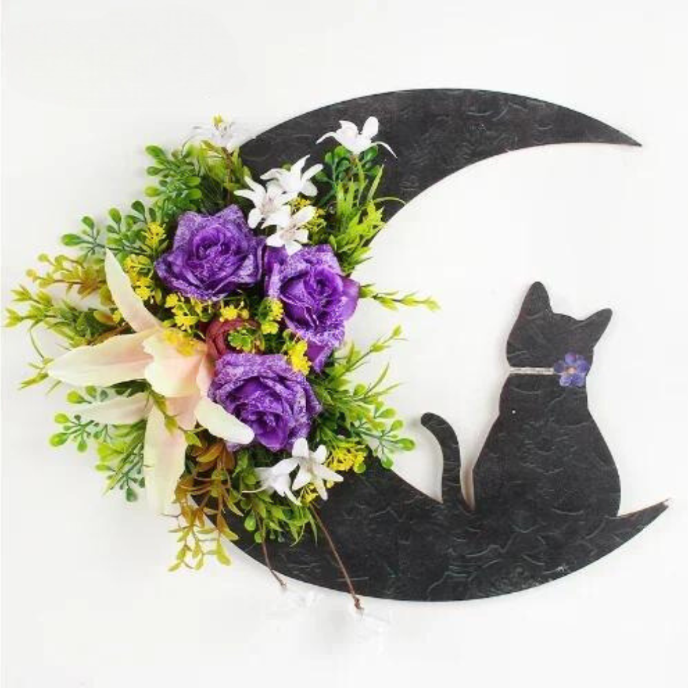 Black Cat Wreath
