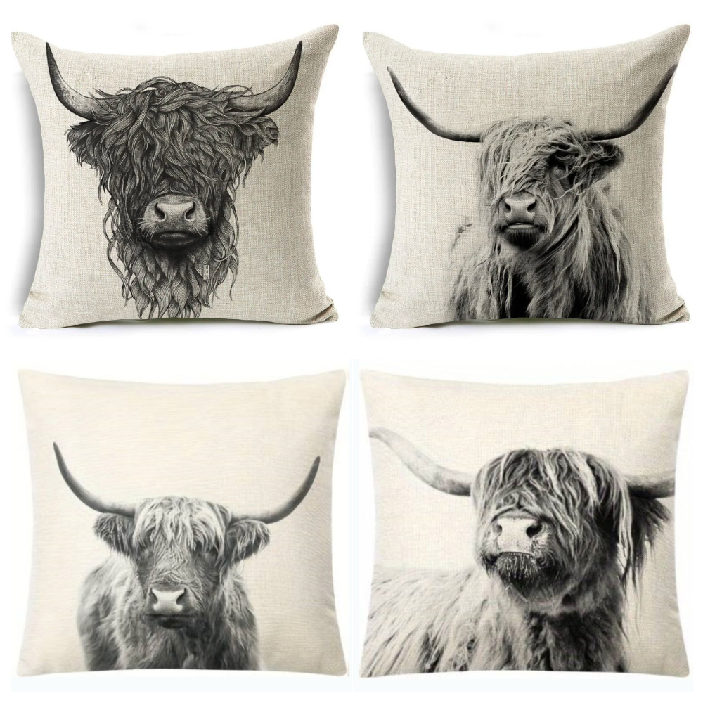 Scottish Yak Cushion Covers