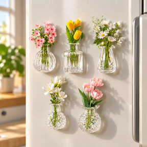 Mini Flower Pots Magnets