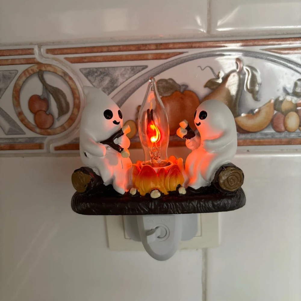 Ghost Campfire Nightlight