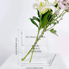 Literary Bloom Vase
