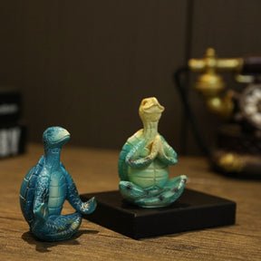 Yoga Turtle Statues