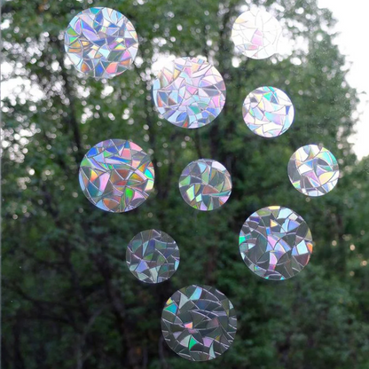 Rainbow Sun Catcher Stickers