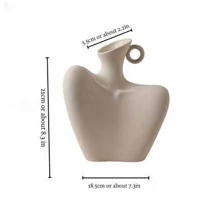 Collarbone Ceramic Vase