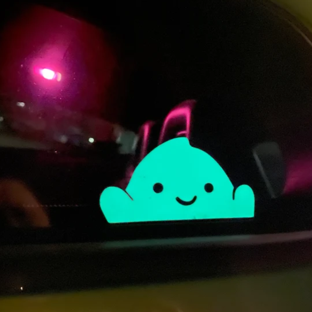 Ghostie Glow Sticker