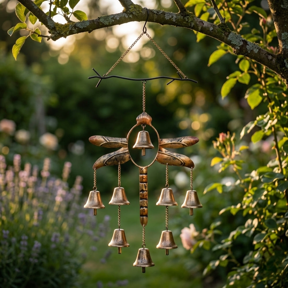 Dragonfly Bells Wind Chime