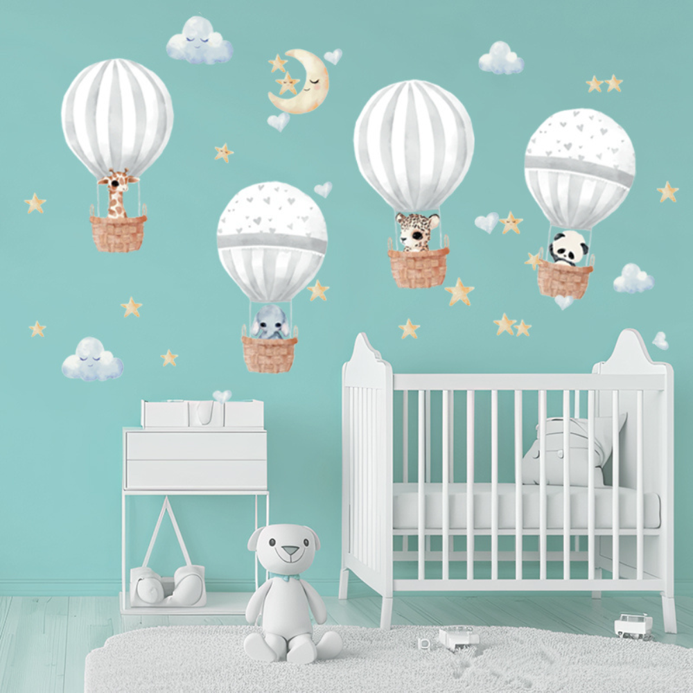 Hot Air Balloon Wall Stickers