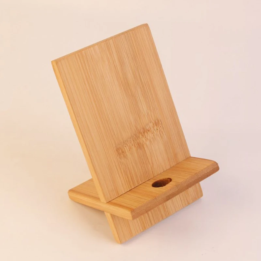 Bamboo Wood Phone Stand