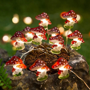 Mushroom String Lights