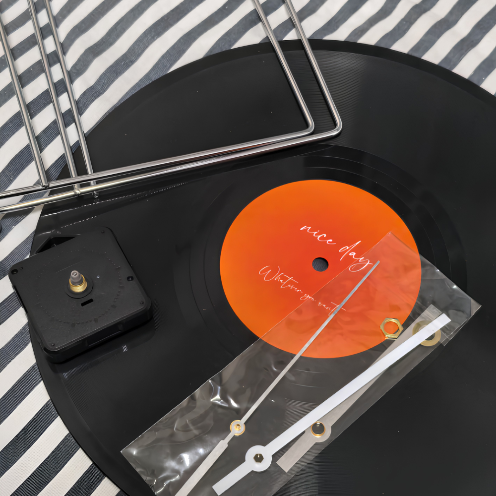 Vinyl Record Clock