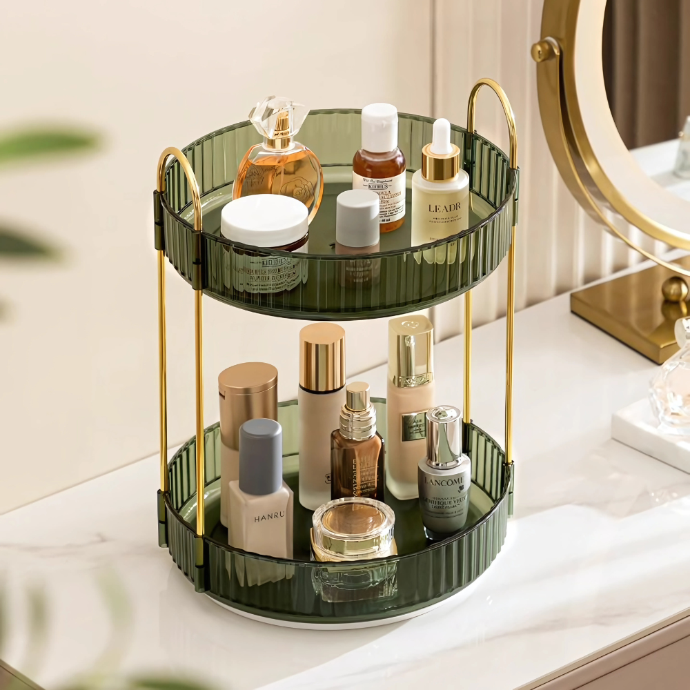 Rotating Cosmetics Organizer