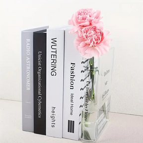 Book Flower Vase