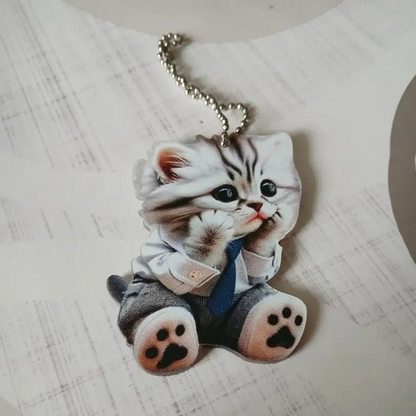 Hanging Cat Ornament