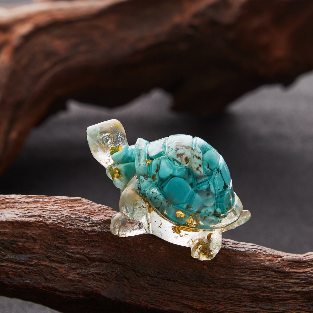 10 Hameçons TORTUE ACIERA - N°22 - Crystal Bleu - Neufs