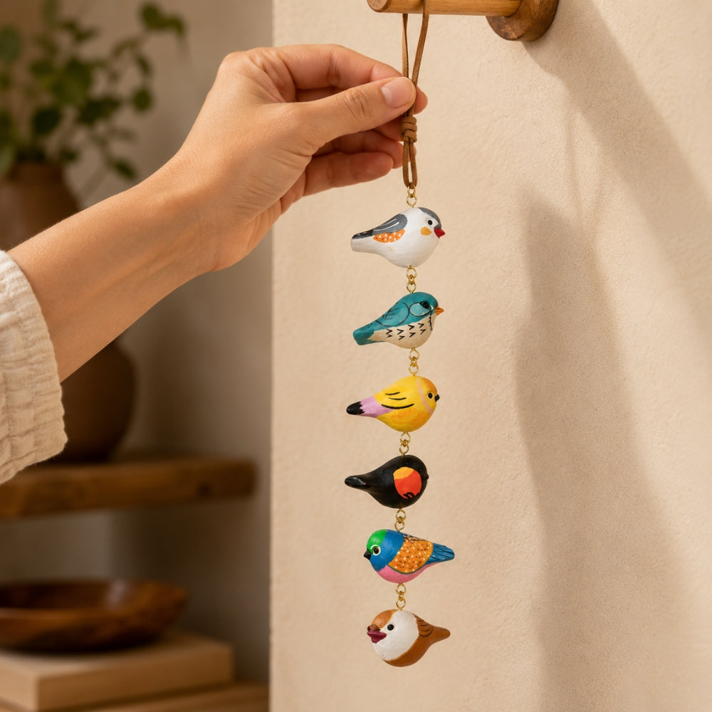 Rustic Birds Ornament