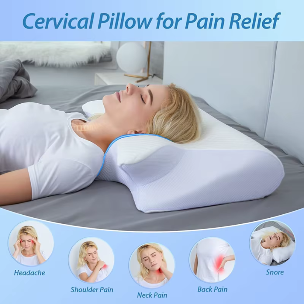 SleepWell™ | Ergonomic Neck Pillow
