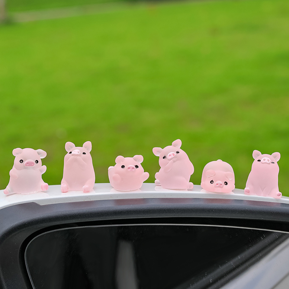 Glowing Mini Pigs (6 Pcs)