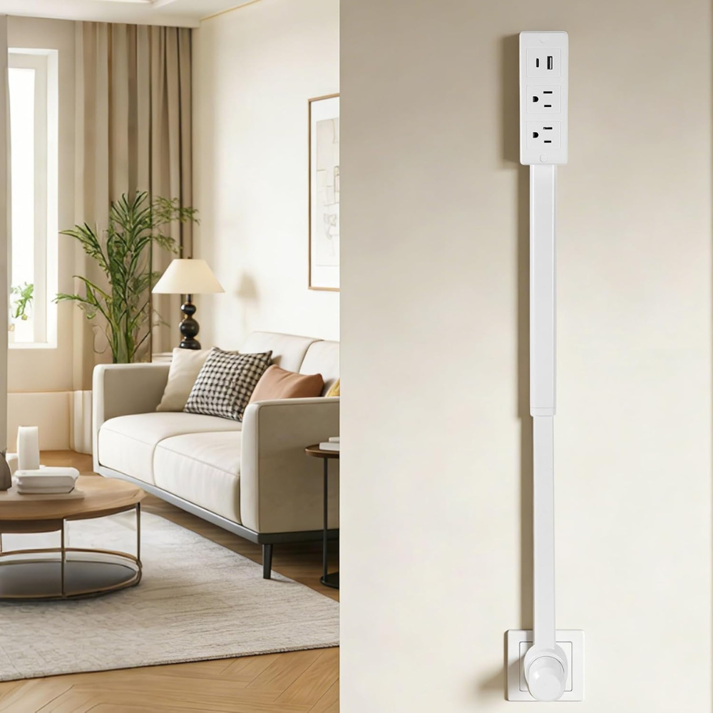 SpinSocket™ | Extendable Rotating Outlet