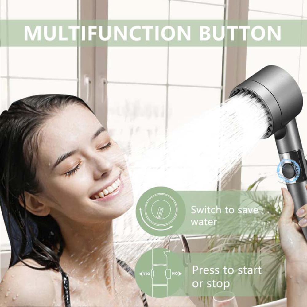 Pressure Flow Handheld Shower