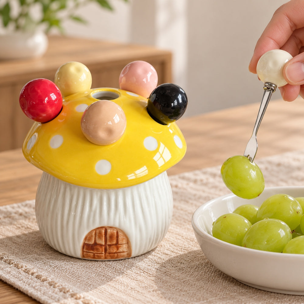 BitePop™ | Mushroom Fork Jar