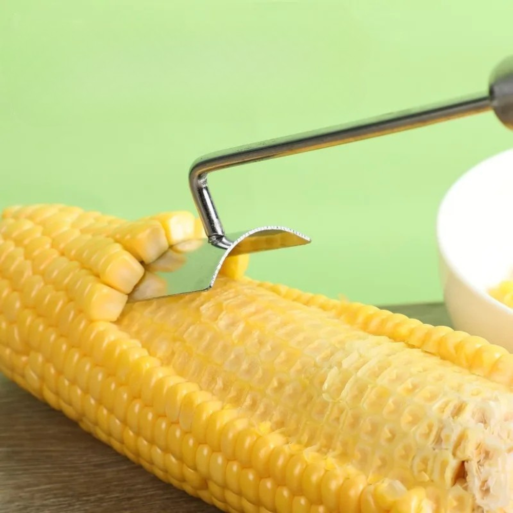 Corn Buttering Tool EasyCobâ„¢ | Corn Stripping Tool