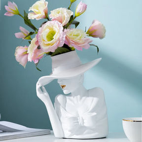 Modern Girl Flower Vase