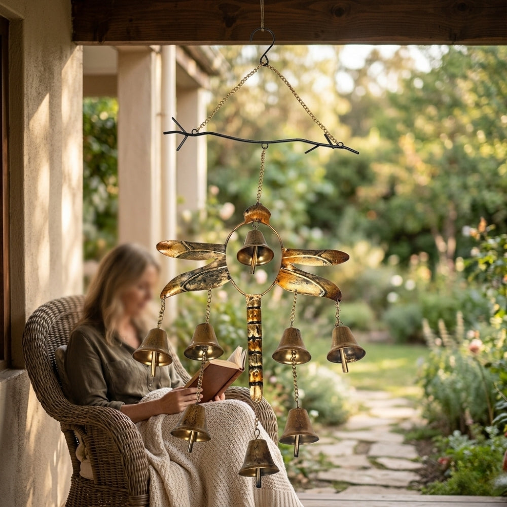 Dragonfly Bells Wind Chime