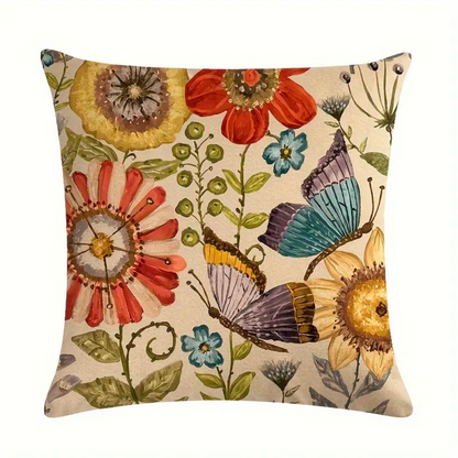 Mexican Flowers Cushion Covers