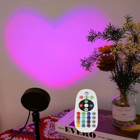 Heart Glow Sunset Lamp