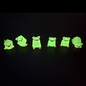 Glowing Mini Pigs (6 Pcs)