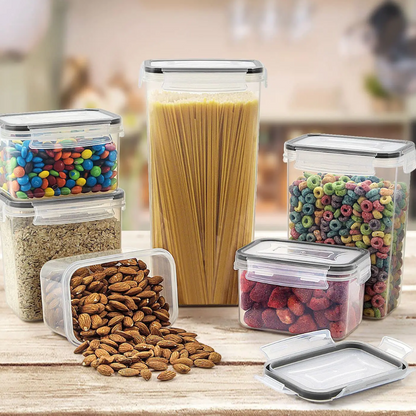 Airtight Food Canister Set (8 pcs)